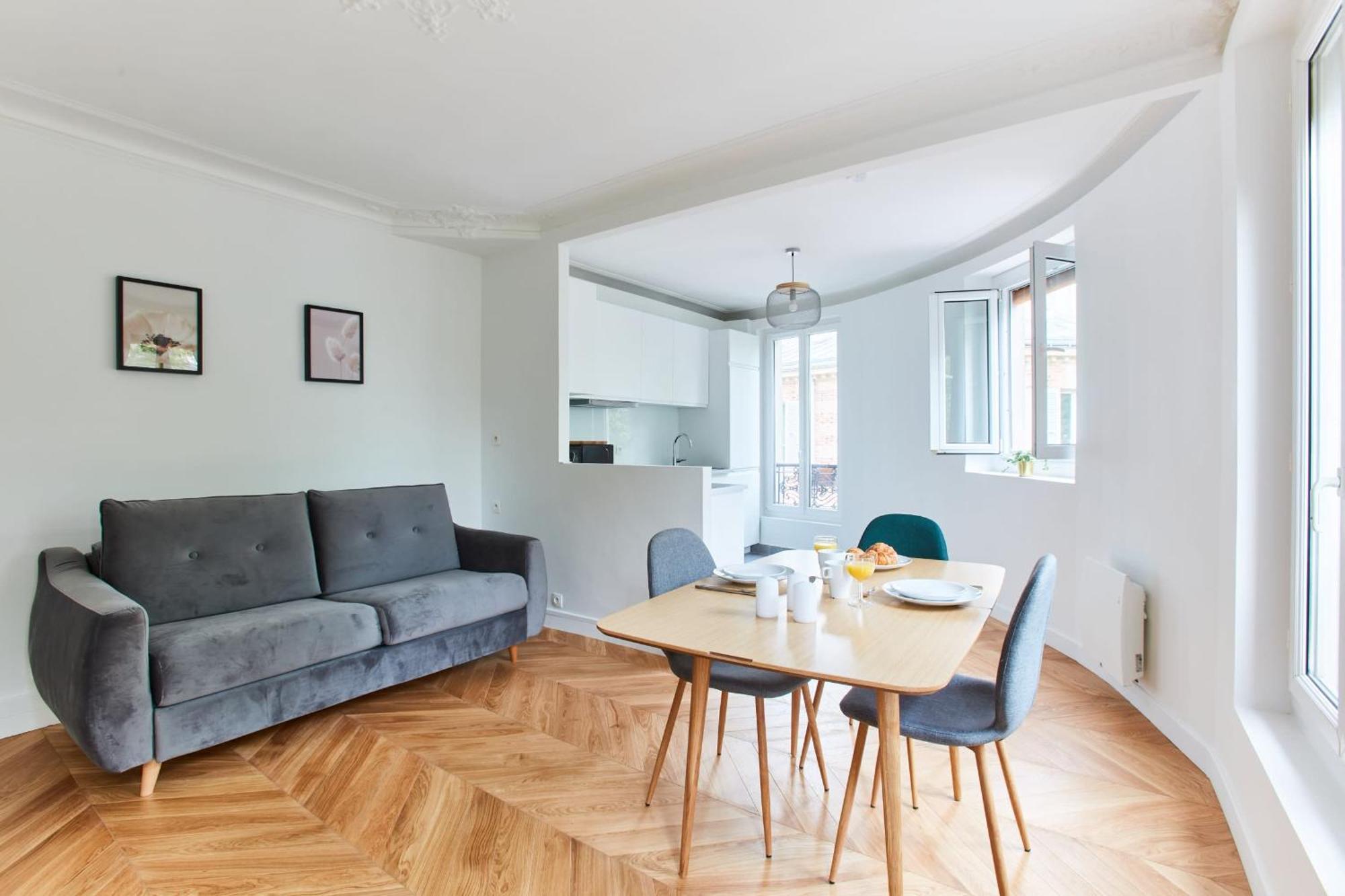 פריז Montmartre - 1Br - Cityapartmentstay מראה חיצוני תמונה
