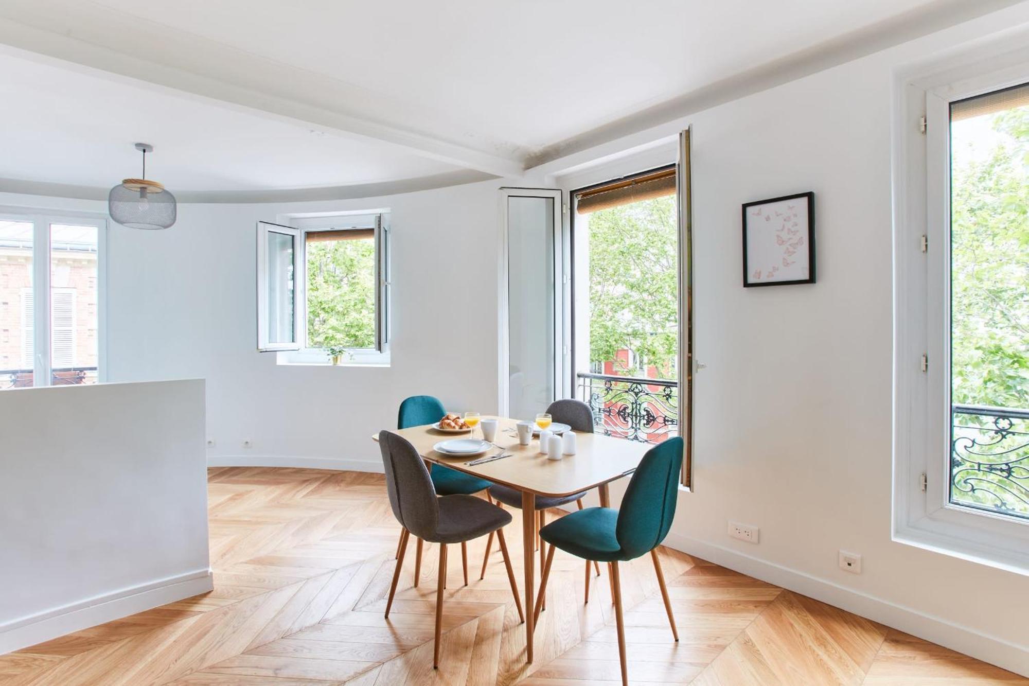 פריז Montmartre - 1Br - Cityapartmentstay מראה חיצוני תמונה