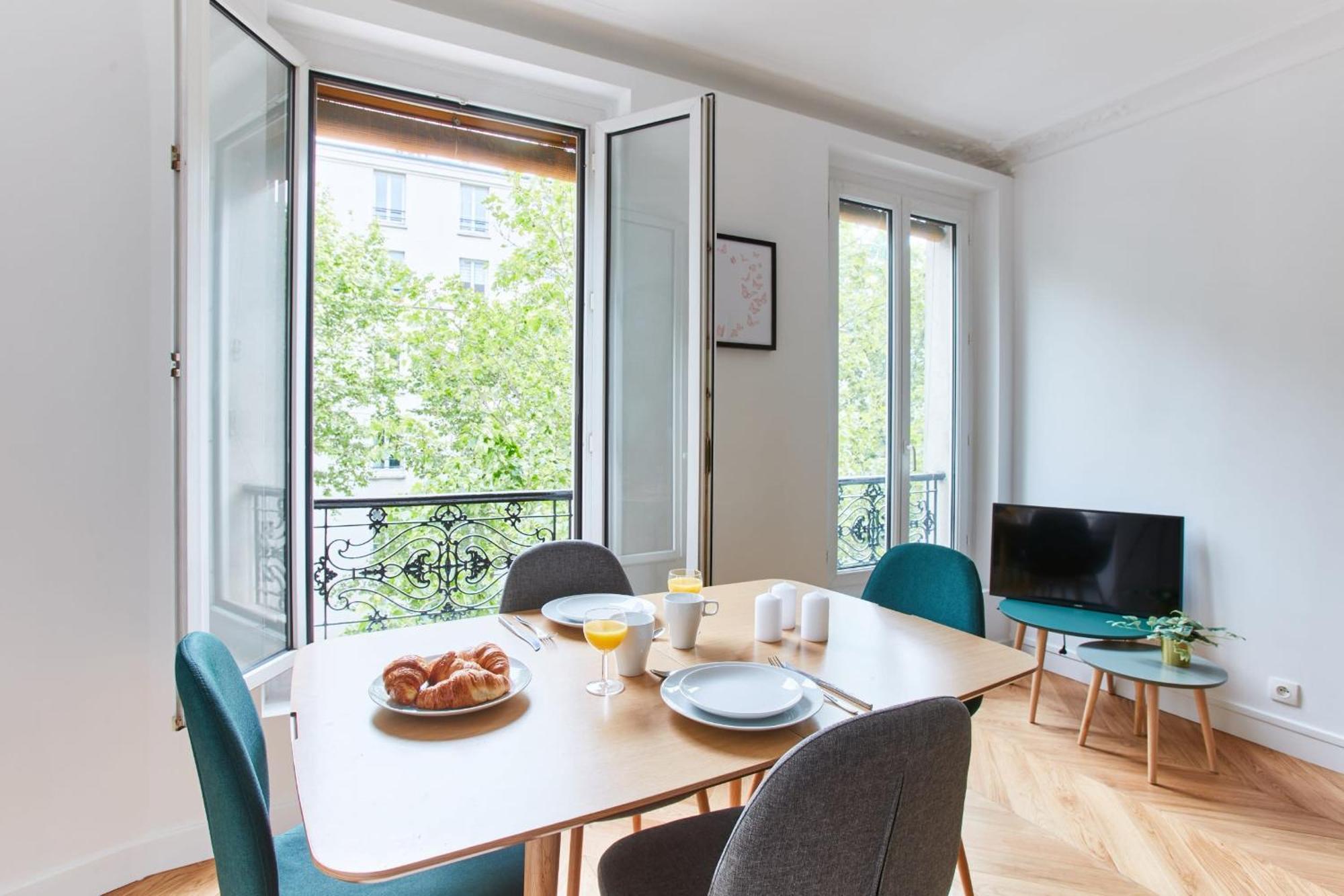 פריז Montmartre - 1Br - Cityapartmentstay מראה חיצוני תמונה