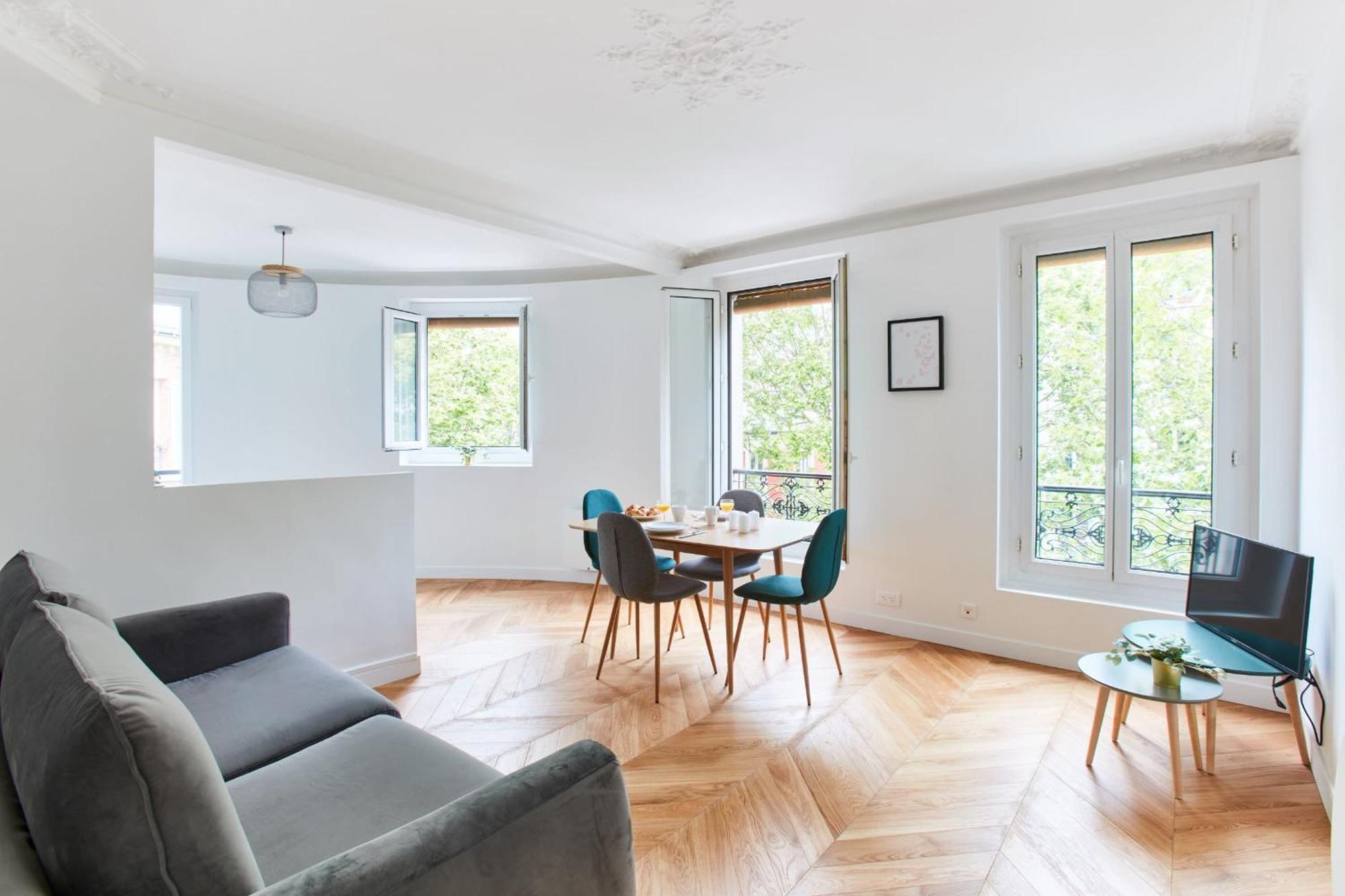 פריז Montmartre - 1Br - Cityapartmentstay מראה חיצוני תמונה