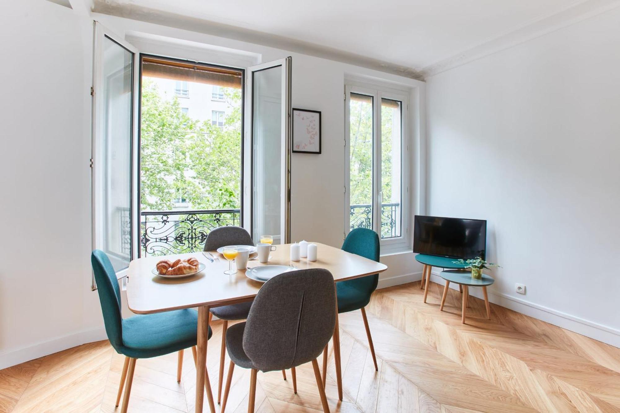 פריז Montmartre - 1Br - Cityapartmentstay מראה חיצוני תמונה